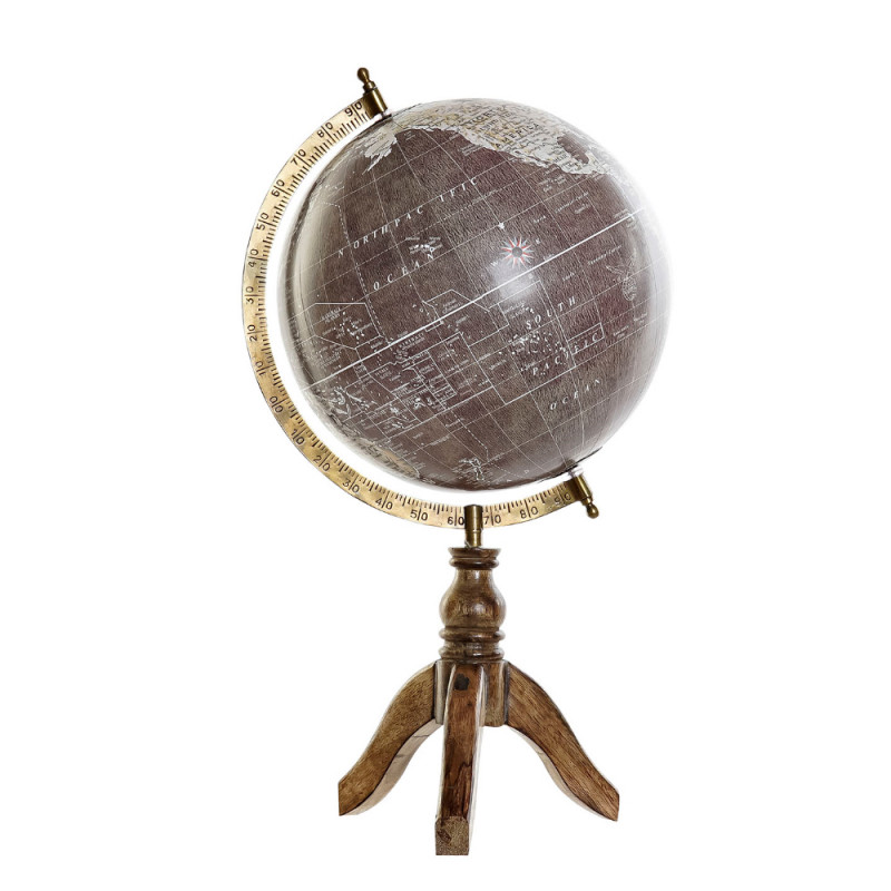 Le sous-plat médaillon globe-trotteur 25 cm