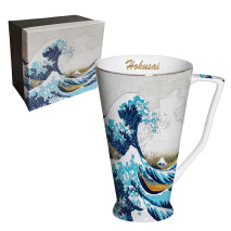 Grand mug XXL vague d'Hokusai